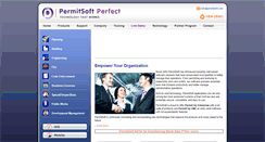 Desktop Screenshot of permitsoft.com